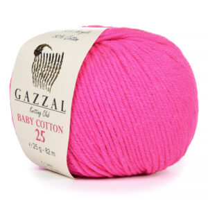 Купить пряжу GAZZAL Baby Cotton 25 цвет 3461 производства фабрики GAZZAL