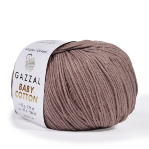 Купить пряжу GAZZAL Baby Cotton цвет 3434 производства фабрики GAZZAL