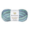 Купить пряжу GAZZAL Baby Cotton Rainbow цвет Baby Cotton Rainbow (484) производства фабрики GAZZAL