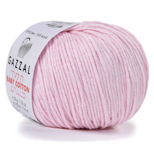 Купить пряжу GAZZAL Baby Cotton Xl цвет 3411 XL производства фабрики GAZZAL