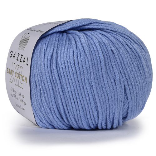 Купить пряжу GAZZAL Baby Cotton Xl цвет 3423 XL производства фабрики GAZZAL