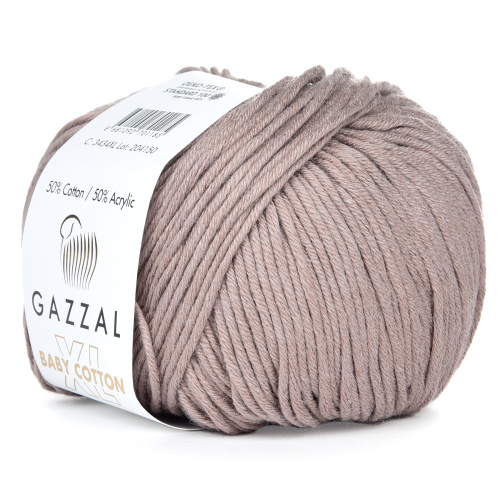 Купить пряжу GAZZAL Baby Cotton Xl цвет 3434 XL производства фабрики GAZZAL