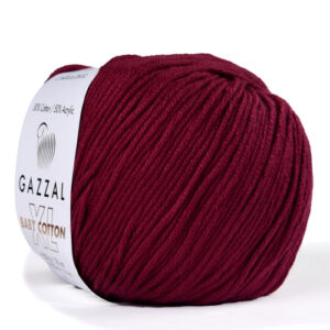 Купить пряжу GAZZAL Baby Cotton Xl цвет 3442 XL производства фабрики GAZZAL