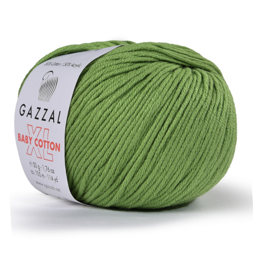 Купить пряжу GAZZAL Baby Cotton Xl цвет 3448 XL производства фабрики GAZZAL