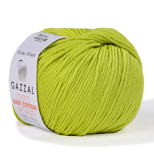 Купить пряжу GAZZAL Baby Cotton Xl цвет 3457 XL производства фабрики GAZZAL