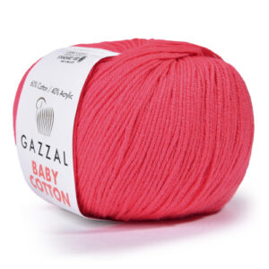 Купить пряжу GAZZAL Baby Cotton Xl цвет 3458 XL производства фабрики GAZZAL