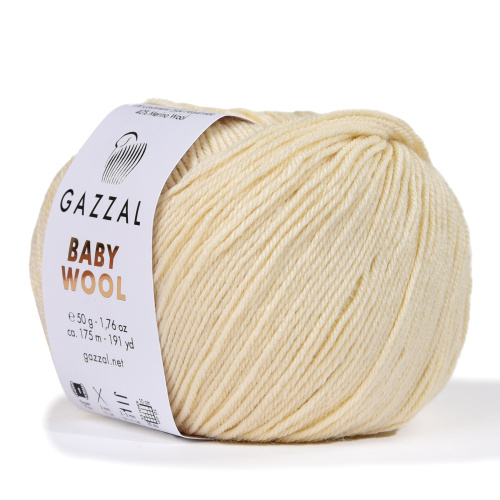 Купить пряжу GAZZAL Baby Wool цвет 829 производства фабрики GAZZAL