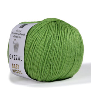 Купить пряжу GAZZAL Baby Wool цвет 838 производства фабрики GAZZAL