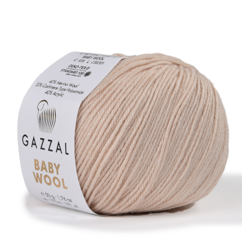 Купить пряжу GAZZAL Baby Wool цвет 839 производства фабрики GAZZAL
