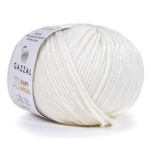 Купить пряжу GAZZAL Baby Wool Xl цвет 801 XL производства фабрики GAZZAL