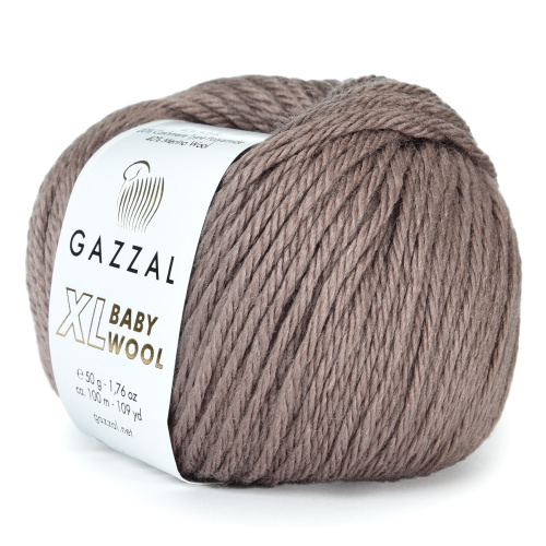 Купить пряжу GAZZAL Baby Wool Xl цвет 835 XL производства фабрики GAZZAL