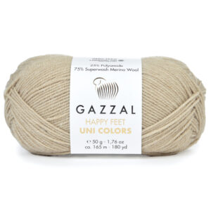 Купить пряжу GAZZAL Happy Feet Uni Colors цвет 3555 производства фабрики GAZZAL