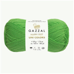 Купить пряжу GAZZAL Happy Feet Uni Colors цвет 3570 производства фабрики GAZZAL