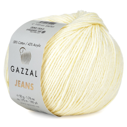 Купить пряжу GAZZAL Jeans цвет 1120 производства фабрики GAZZAL