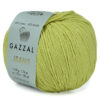 Купить пряжу GAZZAL Jeans цвет 1126 производства фабрики GAZZAL