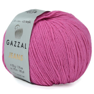 Купить пряжу GAZZAL Jeans цвет 1135 производства фабрики GAZZAL