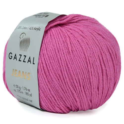 Купить пряжу GAZZAL Jeans цвет 1135 производства фабрики GAZZAL