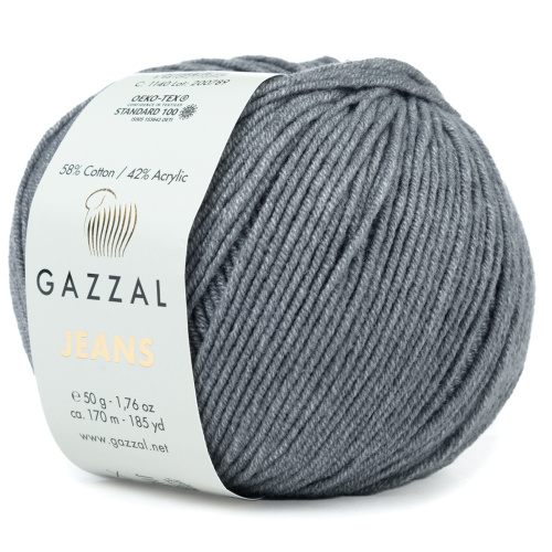 Купить пряжу GAZZAL Jeans цвет 1140 производства фабрики GAZZAL