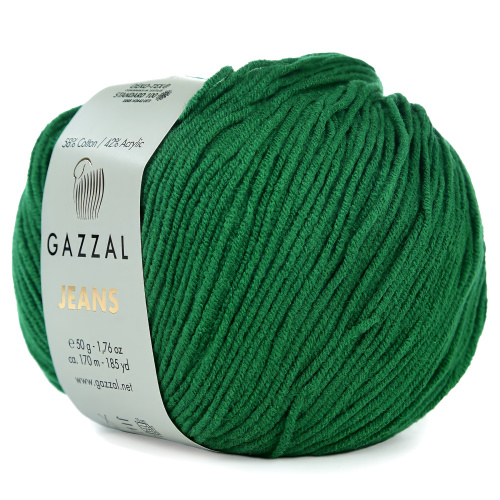 Купить пряжу GAZZAL Jeans цвет 1146 производства фабрики GAZZAL