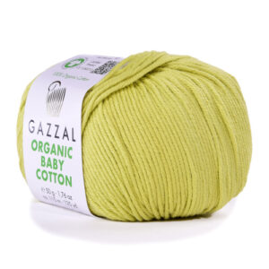 Купить пряжу GAZZAL Organic Baby Cotton цвет 426 производства фабрики GAZZAL