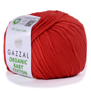 Купить пряжу GAZZAL Organic Baby Cotton цвет 432 производства фабрики GAZZAL