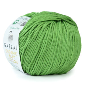Купить пряжу GAZZAL Organic Baby Cotton цвет 440 производства фабрики GAZZAL