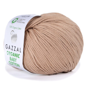 Купить пряжу GAZZAL Organic Baby Cotton цвет 441 производства фабрики GAZZAL