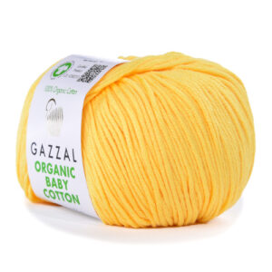 Купить пряжу GAZZAL Organic Baby Cotton цвет 446 производства фабрики GAZZAL