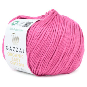 Купить пряжу GAZZAL Organic Baby Cotton цвет 454 производства фабрики GAZZAL