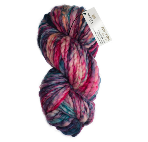 Купить пряжу GAZZAL Popcorn цвет 5268 производства фабрики GAZZAL