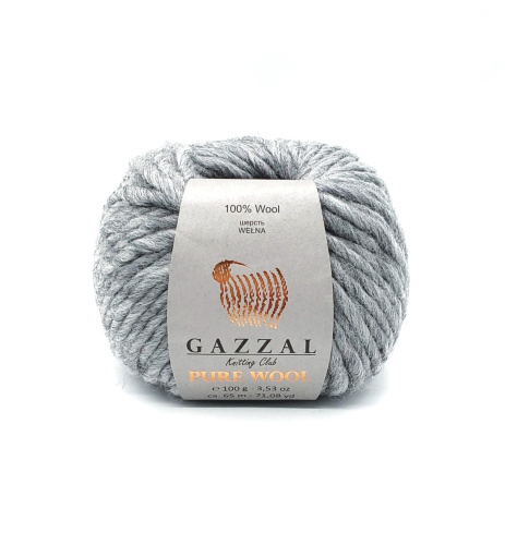 Купить пряжу GAZZAL Pure Wool-4 цвет 5248 производства фабрики GAZZAL