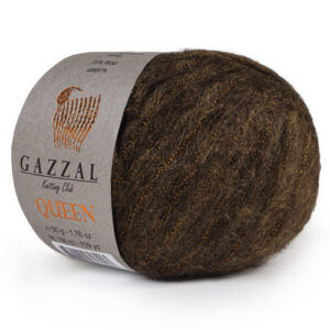 Купить пряжу GAZZAL Queen цвет 7224 производства фабрики GAZZAL