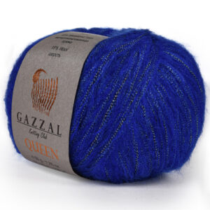 Купить пряжу GAZZAL Queen цвет 7338 производства фабрики GAZZAL