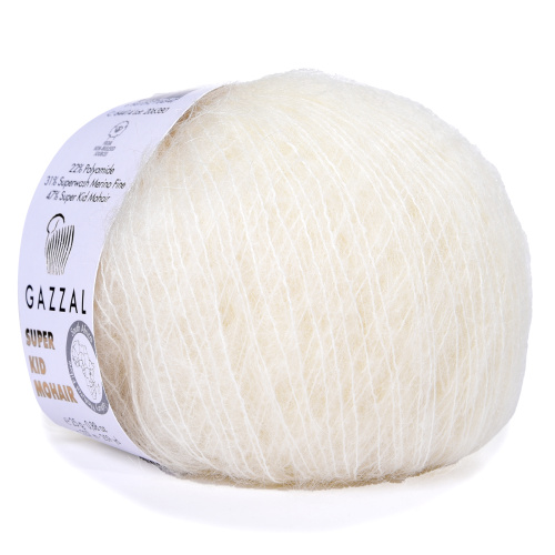 Купить пряжу GAZZAL Super Kid Mohair цвет 64414 производства фабрики GAZZAL