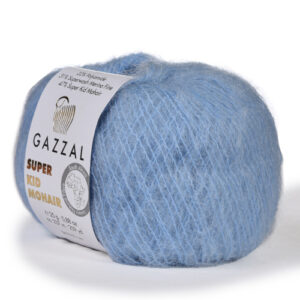 Купить пряжу GAZZAL Super Kid Mohair цвет 64420 производства фабрики GAZZAL