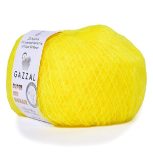 Купить пряжу GAZZAL Super Kid Mohair цвет 64431 производства фабрики GAZZAL