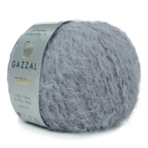 Купить пряжу GAZZAL Teddy цвет 6532 производства фабрики GAZZAL