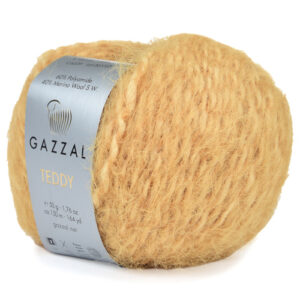 Купить пряжу GAZZAL Teddy цвет 6539 производства фабрики GAZZAL