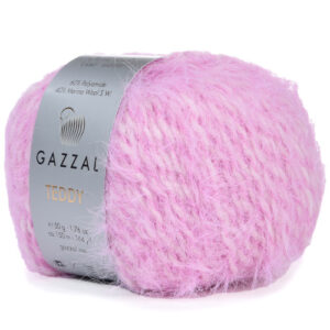 Купить пряжу GAZZAL Teddy цвет 6547 производства фабрики GAZZAL