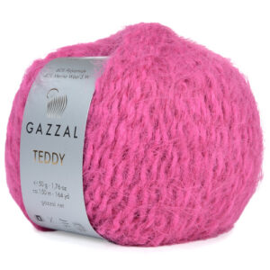 Купить пряжу GAZZAL Teddy цвет 6548 производства фабрики GAZZAL