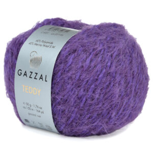 Купить пряжу GAZZAL Teddy цвет 6551 производства фабрики GAZZAL