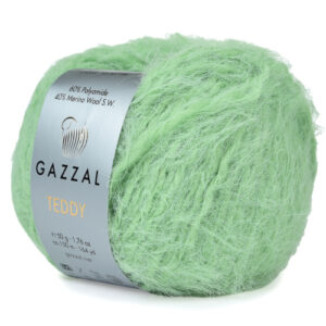 Купить пряжу GAZZAL Teddy цвет 6555 производства фабрики GAZZAL