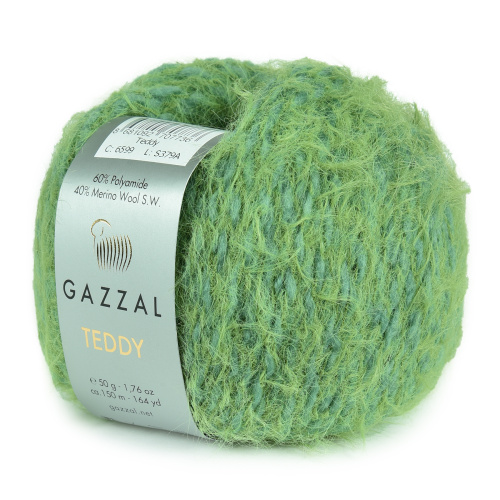 Купить пряжу GAZZAL Teddy цвет 6599 производства фабрики GAZZAL