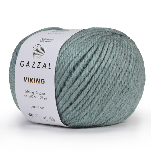 Купить пряжу GAZZAL Viking цвет 4005 производства фабрики GAZZAL