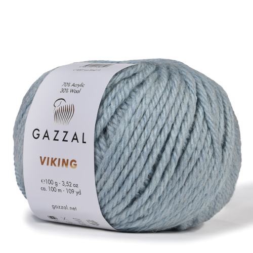 Купить пряжу GAZZAL Viking цвет 4007 производства фабрики GAZZAL