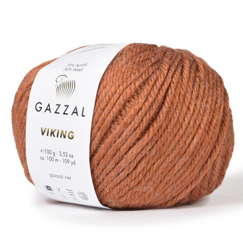 Купить пряжу GAZZAL Viking цвет 4020 производства фабрики GAZZAL