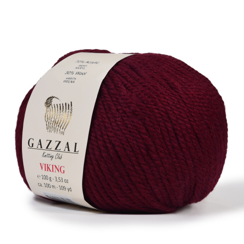 Купить пряжу GAZZAL Viking цвет 4031 производства фабрики GAZZAL