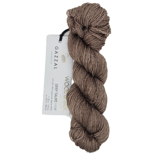 Купить пряжу GAZZAL Wool & Silk цвет 11137 производства фабрики GAZZAL