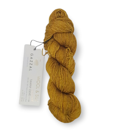 Купить пряжу GAZZAL Wool & Silk цвет 11144 производства фабрики GAZZAL