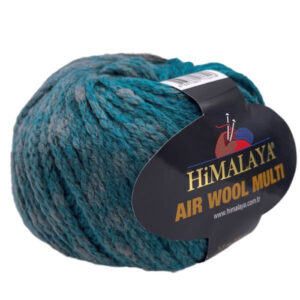 Купить пряжу HiMALAYA AIR WOOL MULTI цвет 76119 производства фабрики HiMALAYA